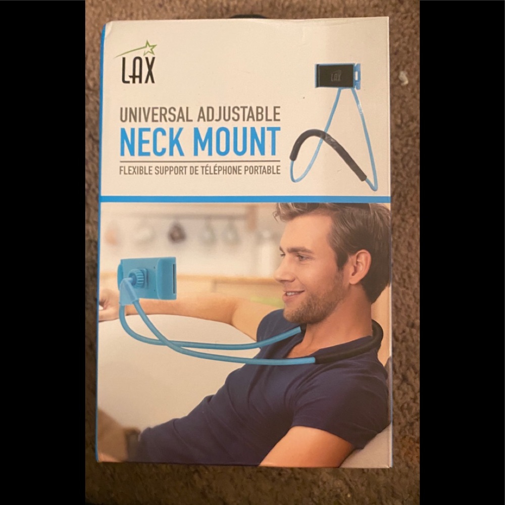 TWO Adjustable phone neck mount